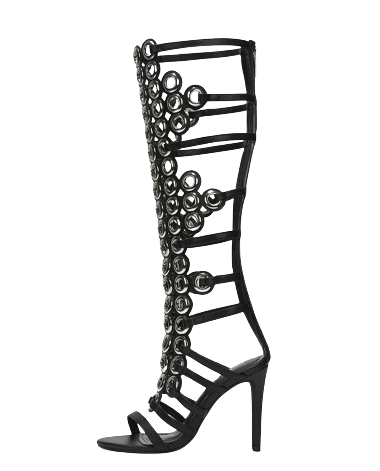 Unavailable Embellished Gladiator Heels - White
