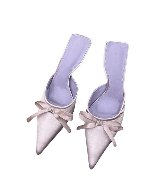 O La La Kitten Heels - Lilac