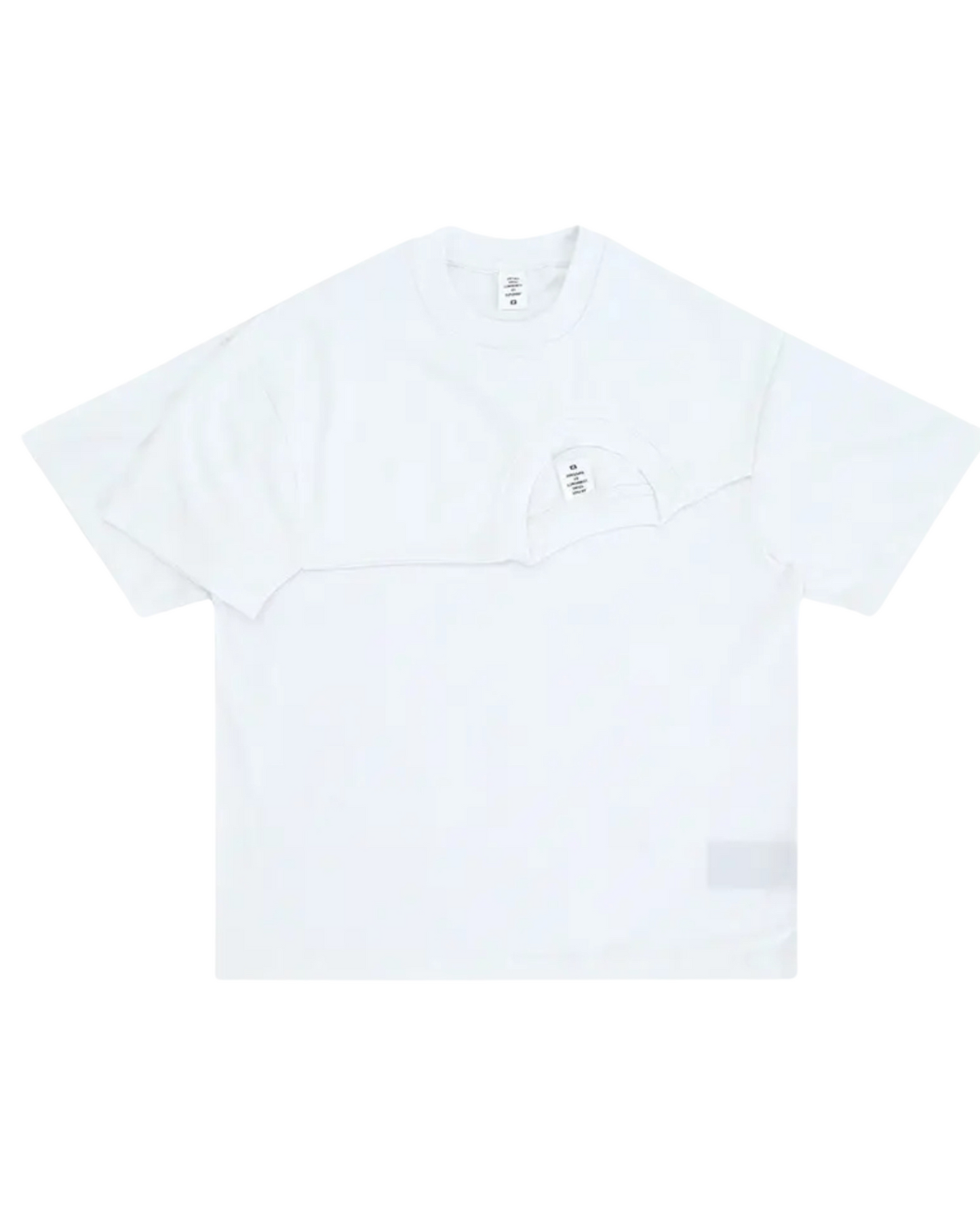 Two Faced Oversized Tee - White