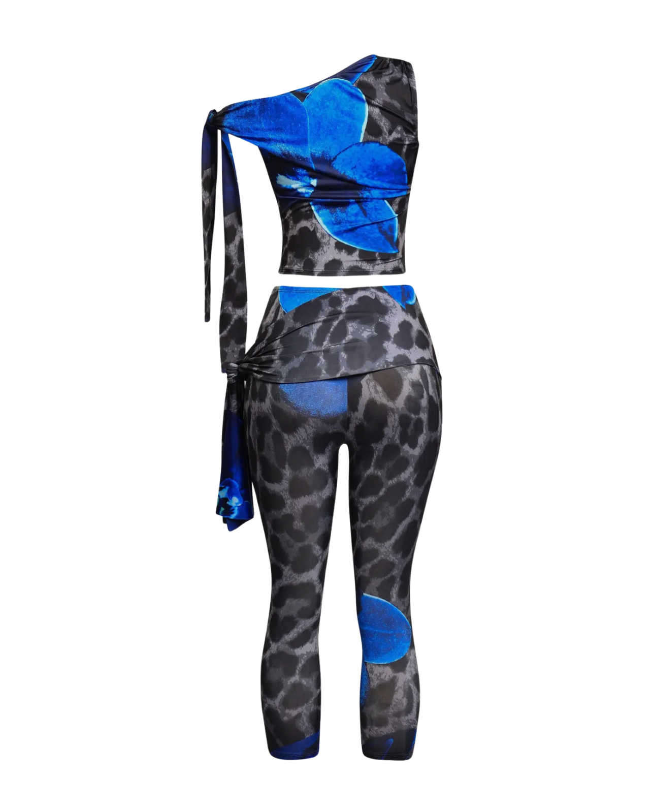 Miami Nights Capri Set - Blue